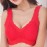 Deep Plunge Lace Mesh Reamovable Padded Vest Crop Bra