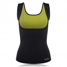 Neoprene Sauna Sweat Tummy Control Support Back Vest Shapewear