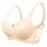Deep Plunge Wireless Mid Thick Padded Push Up Sexy Bra