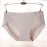 Lace Embroidery Silk Breathable Cotton Crotch Seamless Briefs